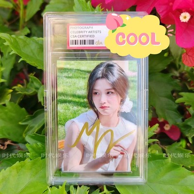Lu Yu Xiao Autograph Photos Signature 3 Inch Collection Gift 卢昱晓亲笔签名照3寸小卡认证