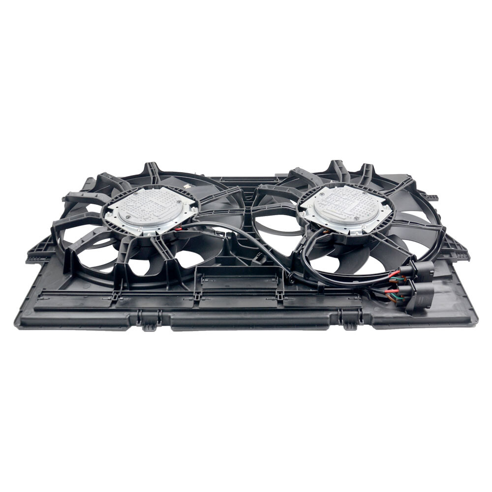 Radiator Cooling Fan Assembly for 2012-2017 Audi A6 C7 A7 4G Q5