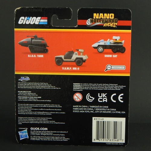 Jada Nano Hollywood Rides GI Joe Snow Cat VAMP MK2 HISS Tank - Picture 5 of 7