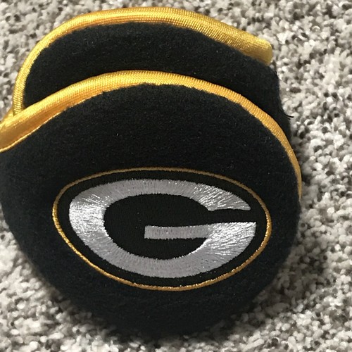 Reebok Bekleidung Green Bay Packers Fleece Ohrenwärmer verstellbar JUGEND - Bild 1 von 6