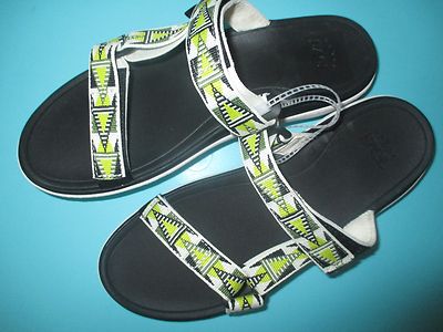 NEW TEVA WATER SANDAL FLIP FLOPS SHOES Terra-Float Black