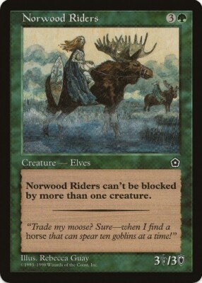 1 x Norwood Riders - Portal Second Age - LP - MTG - EOF