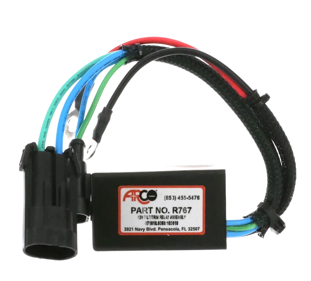 Arco R767 E-Tec Evinrude Tilt & Trim Relay Pack Replaces BRP 586767 | eBay