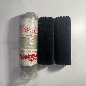 Industrial Black and White Velvet Round Polishing Cleaning Roller Brush
