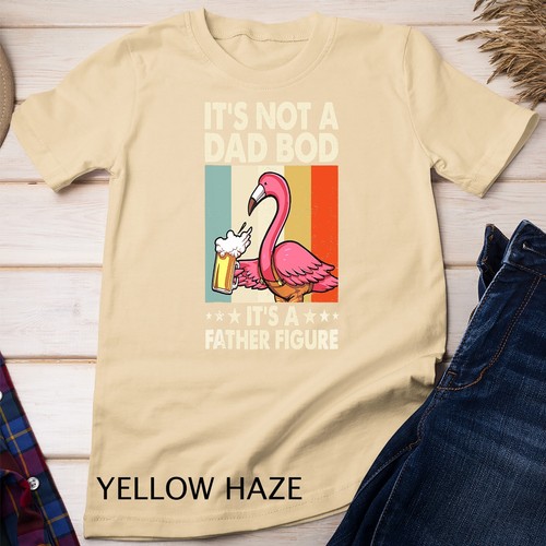 Camiseta unisex para hombre It's Not A Dad Bod It's Father figura flamenco bebiendo cerveza - Imagen 15 de 15