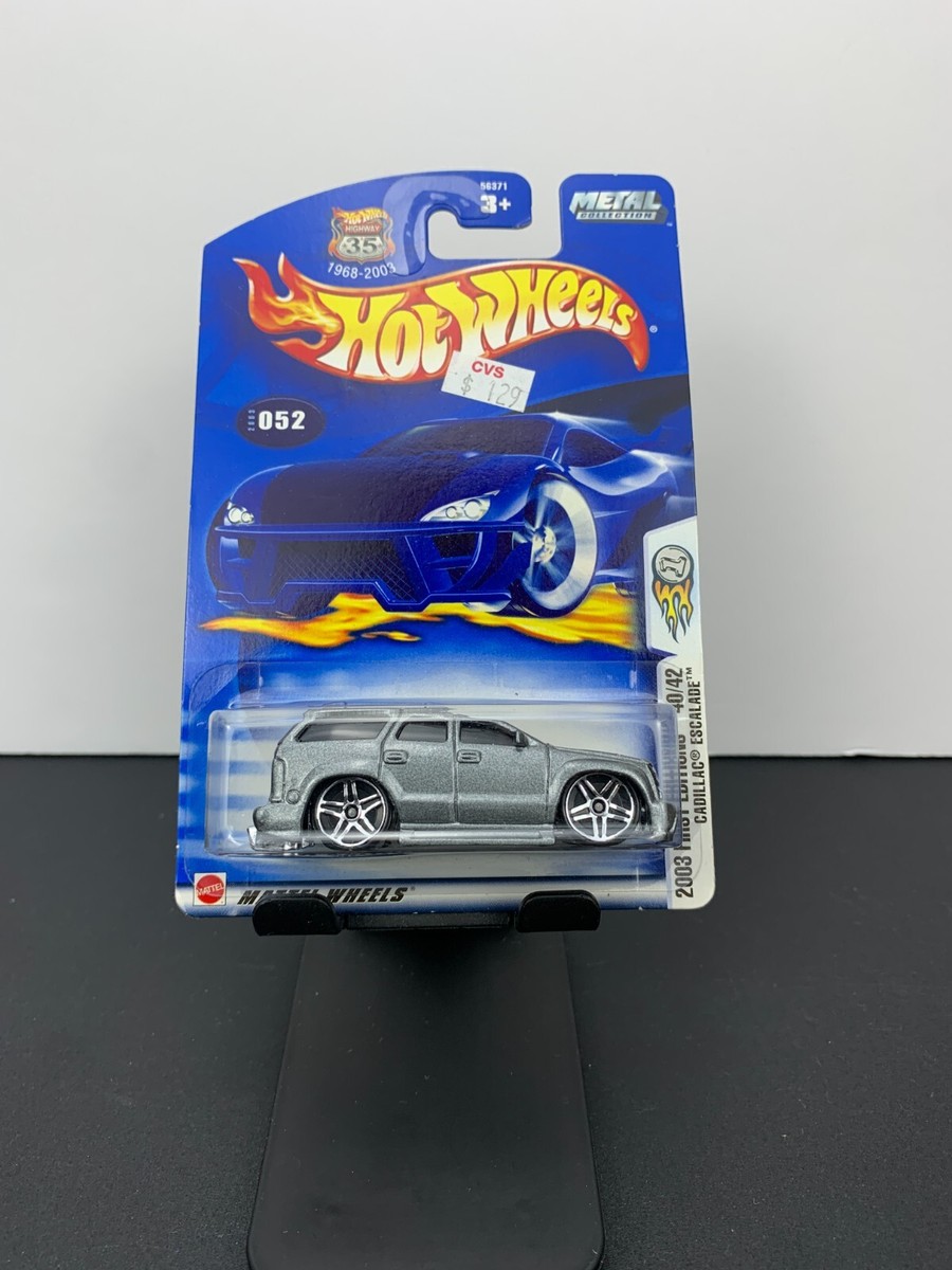 Hot Wheels 2003 Mainline First Editions Cadillac Escalade Alpine