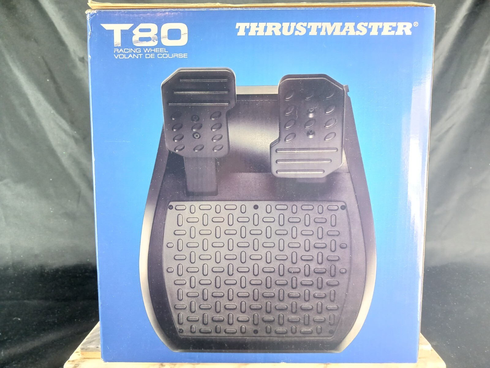 Thrustmaster T80 Racing Wheel with Pedals, PlayStation 5 & 4 & 3 Black