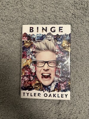 Binge by Tyler Oakley Hardcover SIGNIERT vom Autor 2015 Youtube Youtuber