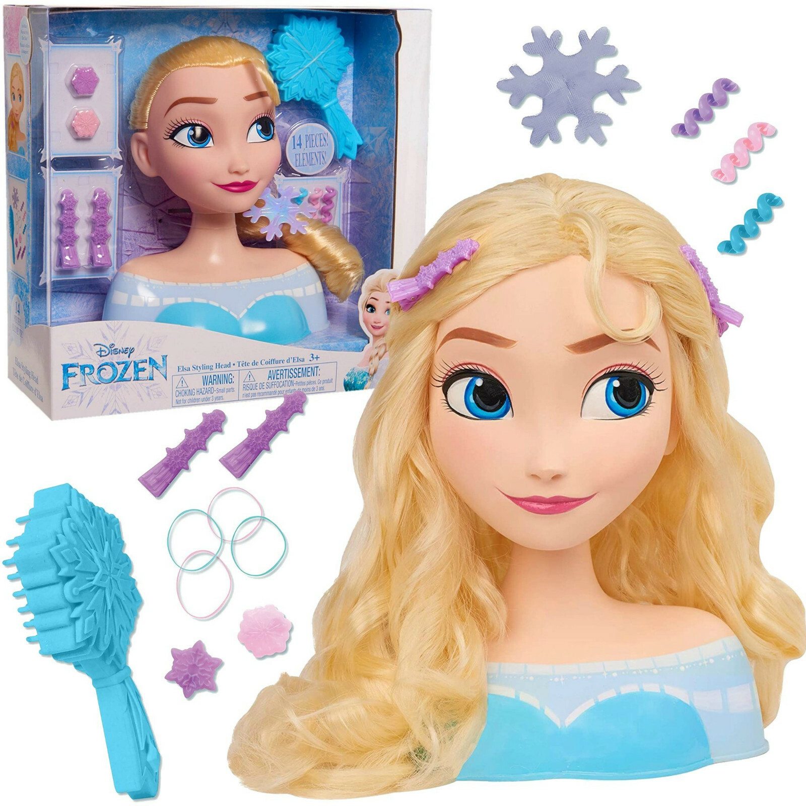 disney frozen elsa styling head