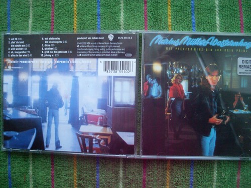 MARIUS MÜLLER-WESTERNHAGEN Mit Pfefferminz Bin Ich Dein Prinz CD Remaster Dicke - Bild 7 von 7