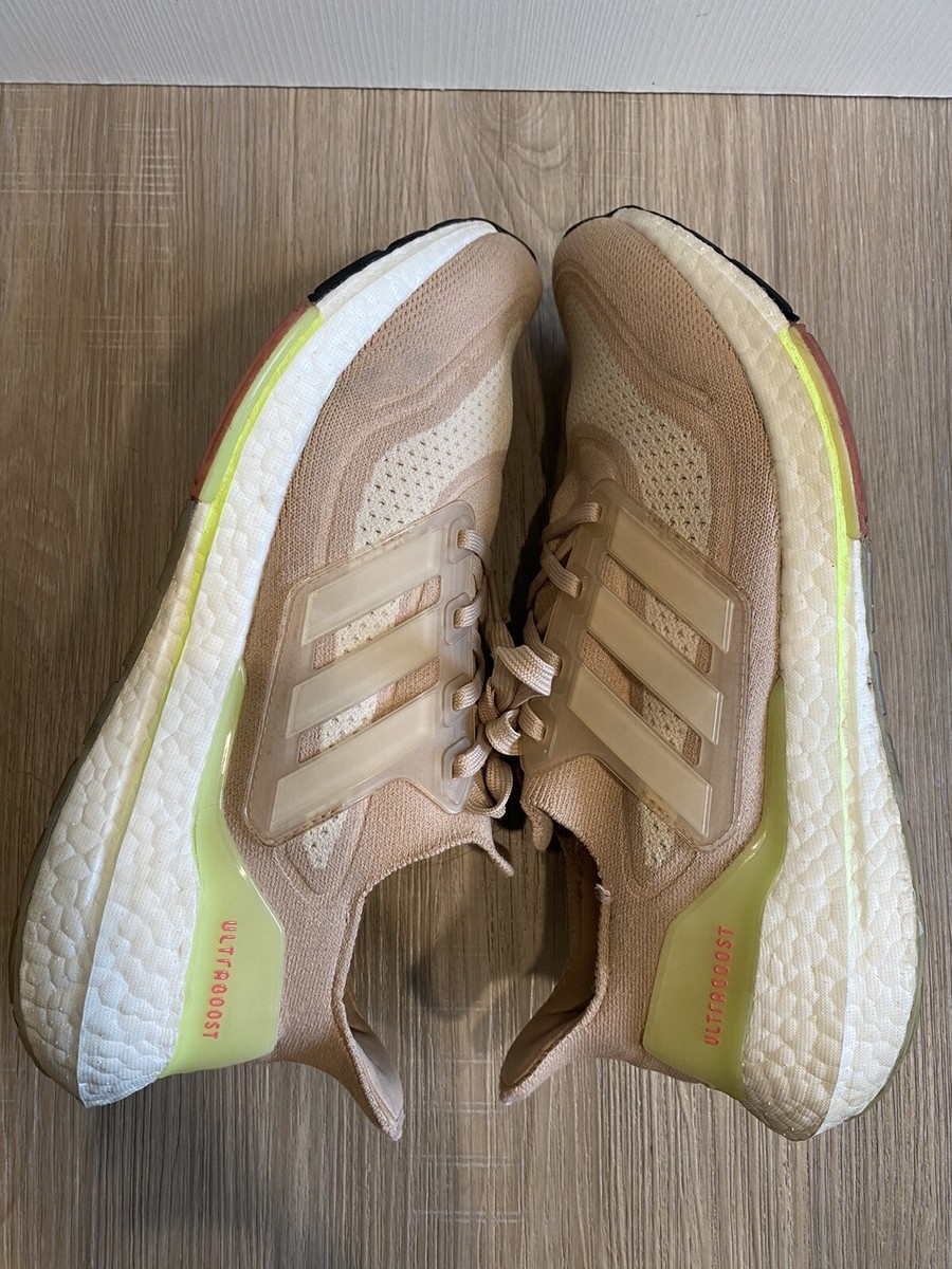 adidas gazelle silver green womens adidas Womens Ultraboost 22 Running Shoes Beige 5.5 Casual