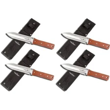 Garden Guru Hori Hori Knife Set for Weeding, Pruning, and More, Nylon Sheath