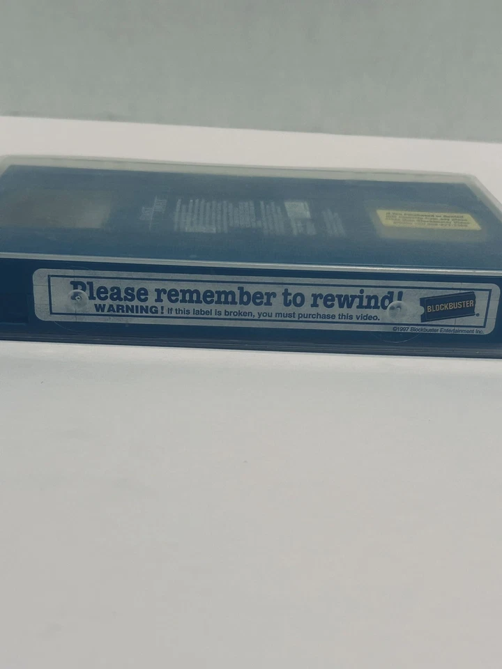 Cast Away VHS Blue From Blockbuster No Box - Image 2 of 3