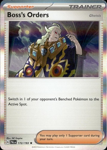 Boss's Orders Corbeau Holo 183/217 Prize Pack Series 9 Pokemon