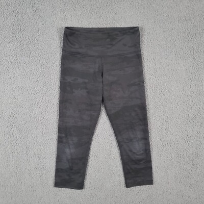 LULULEMON Leggings Womens US UK Black Grey Align High