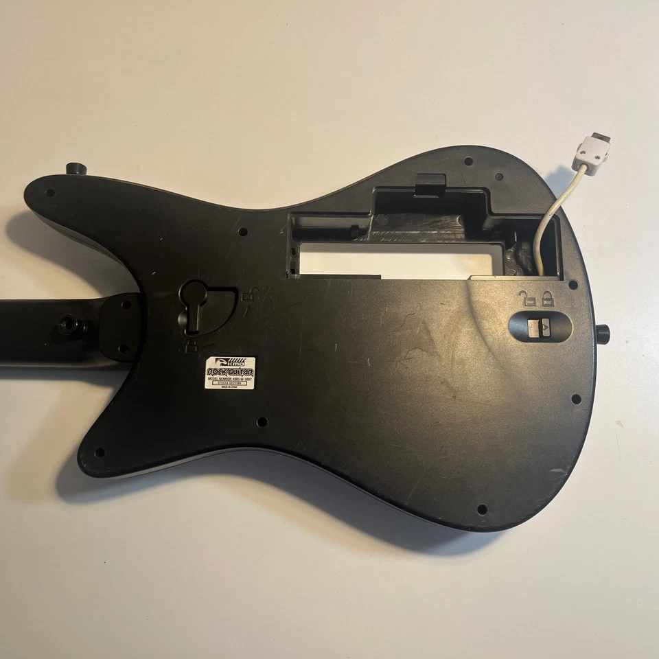 RARE KMD Nintendo Wii Rock Guitar KMD-W-3972 Untested - Image 4 of 4