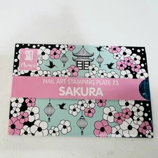 Moyra Stamping Plate Nail Art Accessories plate 73 / SAKURA