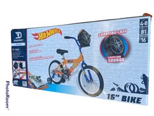 16 Hot Wheels Boys' Bike Orange for 
