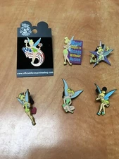 Disney Trading Pin Lot of 7 TINKER BELL Mood Subject to Change  lot k s2