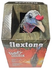 Señuelo de pollo Flextone Funky diseño no intimidante disparador comportamiento agresivo