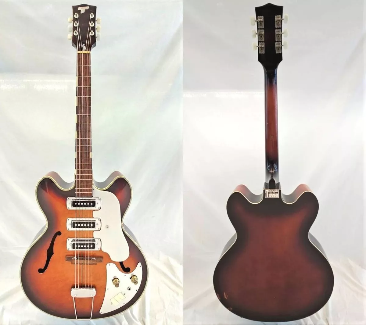 Teisco hollow body guitar deals
