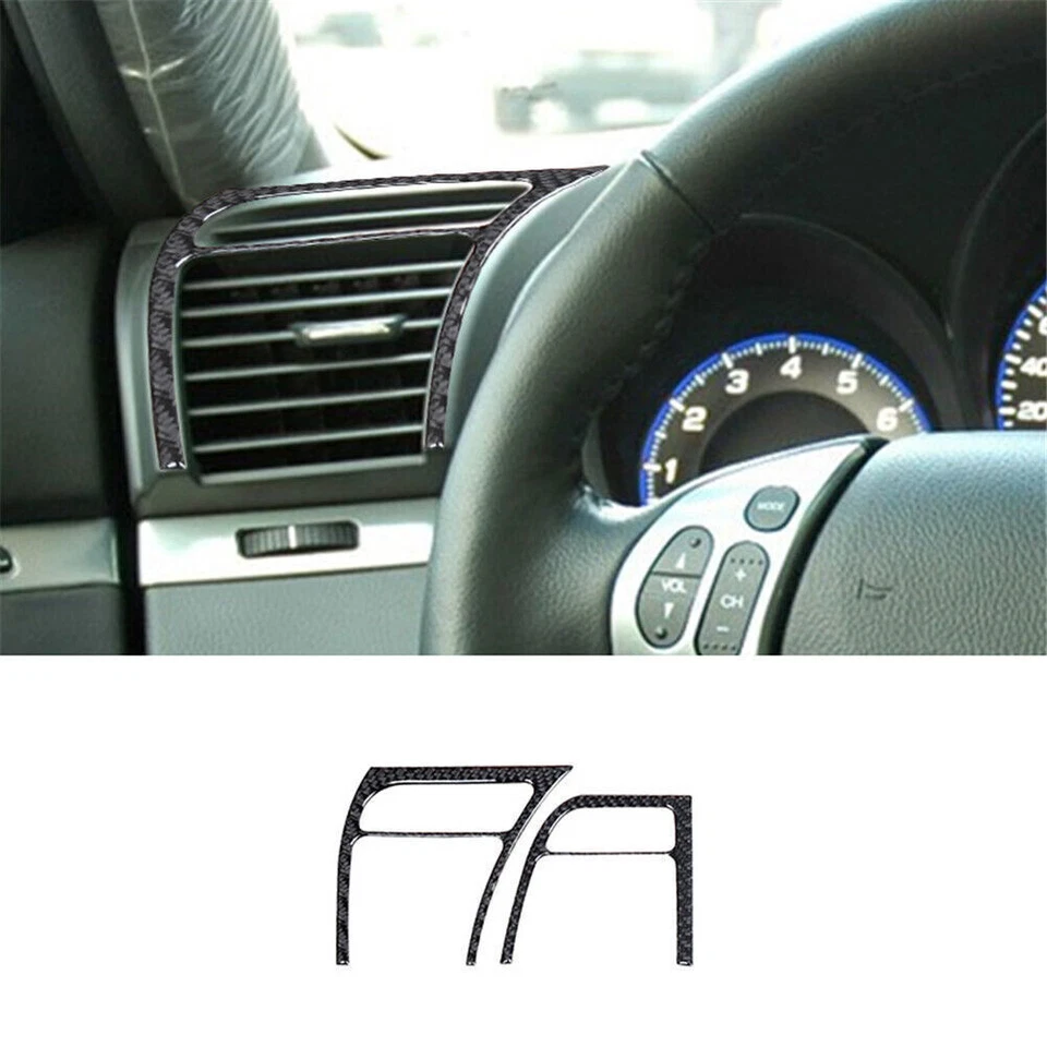 Kit de cubierta interior completo de fibra de carbono apto para Acura TL 2004-2008 27 piezas Foto 2 de 4