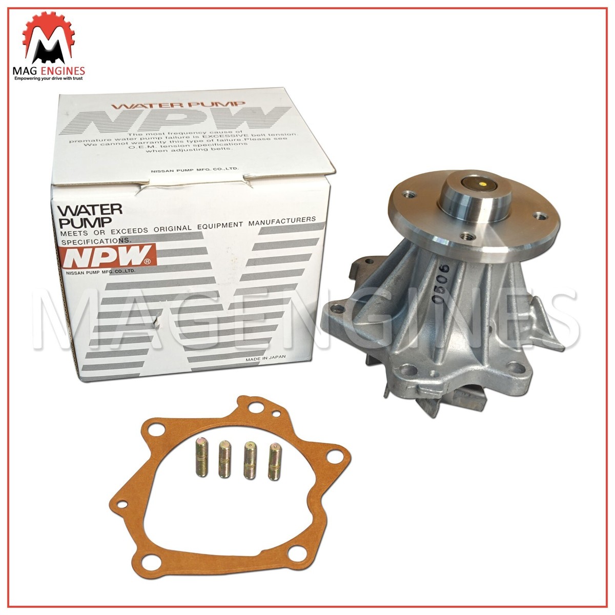 21010-22J25 WATER PUMP NISSAN RD28 RD28-T FOR PATROL SAFARI CEDRIC