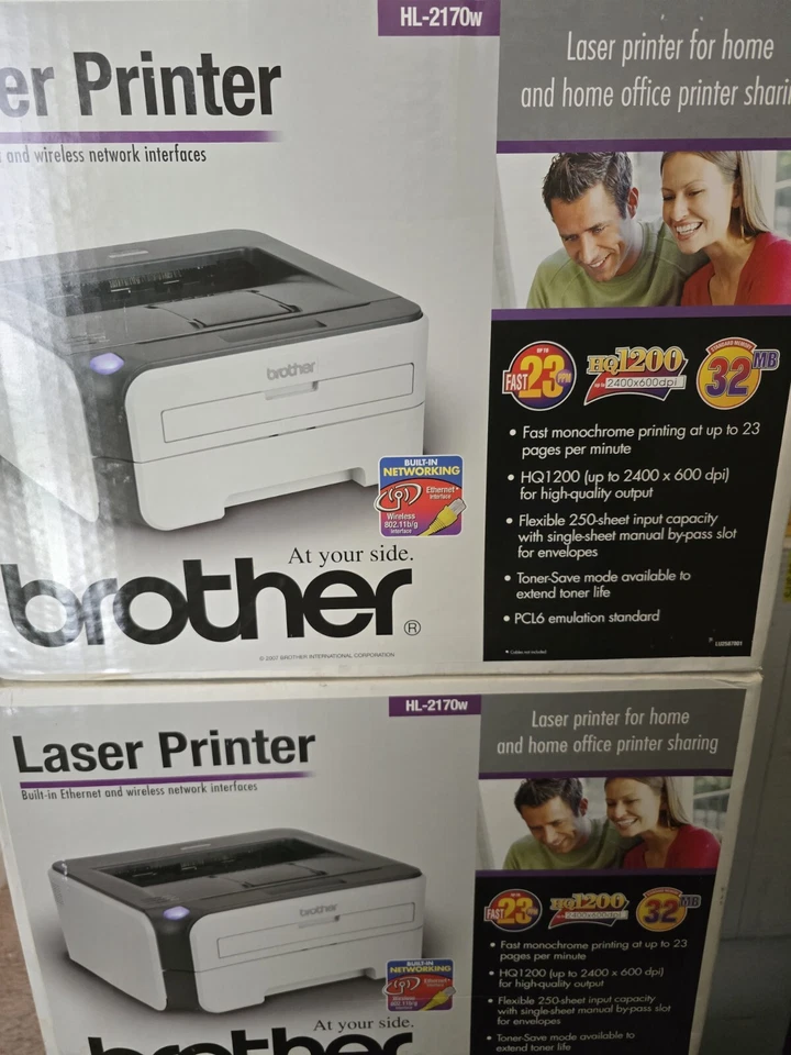 Brother HL-2170W Workgroup Laser Printer - BRAND NEW - Image 3 of 3