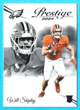 🏈 2024 Panini-Prestige - Will Shipley RC Eagles #389