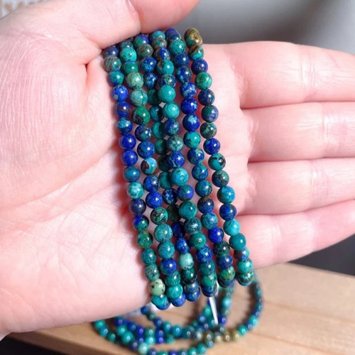 4mm-10mm Natural Gemstone Beaded Stretch Bracelet Crystal Healing Reiki Gifts - Picture 264 of 440