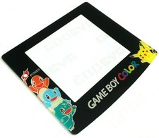 Game Boy Color GBC Screen Lens Pokemon Pikachu Squirtle Charmander NEW