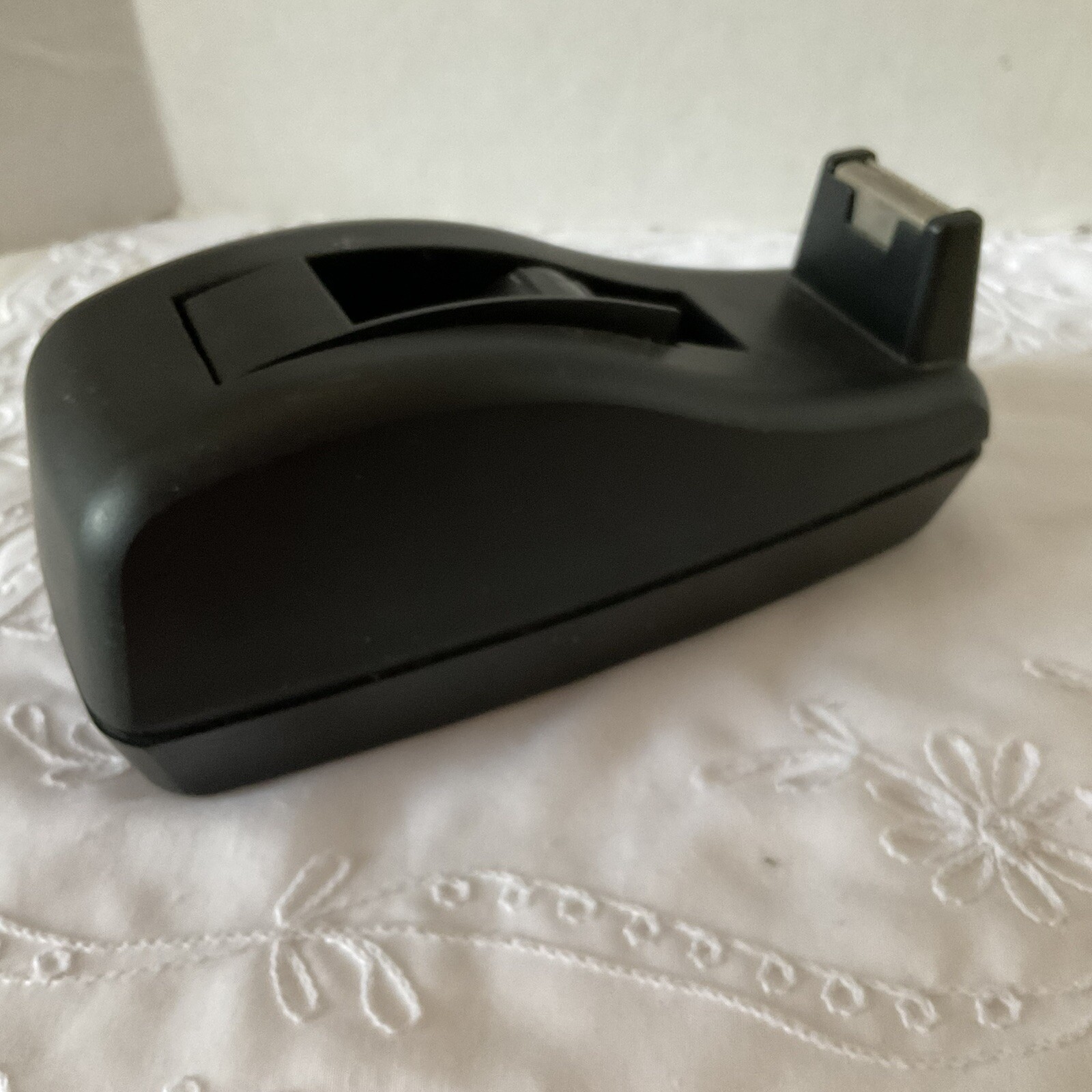 Tape Dispenser 3M Scotch Vintage C-40 Weighted Non Skid Tabs on Bottom Good Cond-image