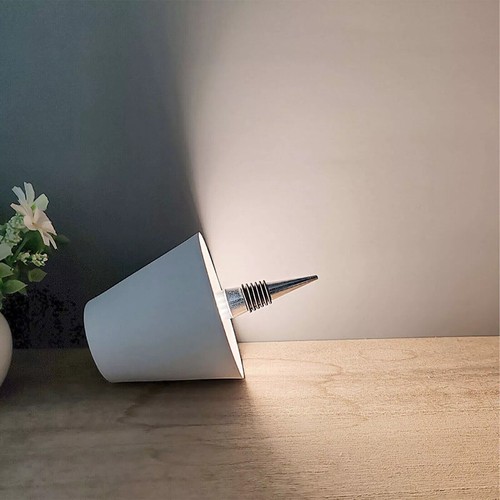 Wireless Bottle Lamp, 3 Color Stepless Dimming LED Wine Bottle Lamp USB Charging - Picture 2 of 7