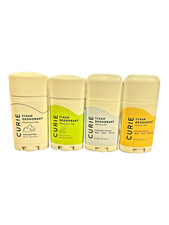 Curie Natural Deodorant Stick Men  Women Aluminum-Free 2 oz Choose Scent 