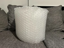 Large 50 Foot Bubble Cushion Wrap  3/4 in Bubbles 14" Wide! Perforated Every 12"