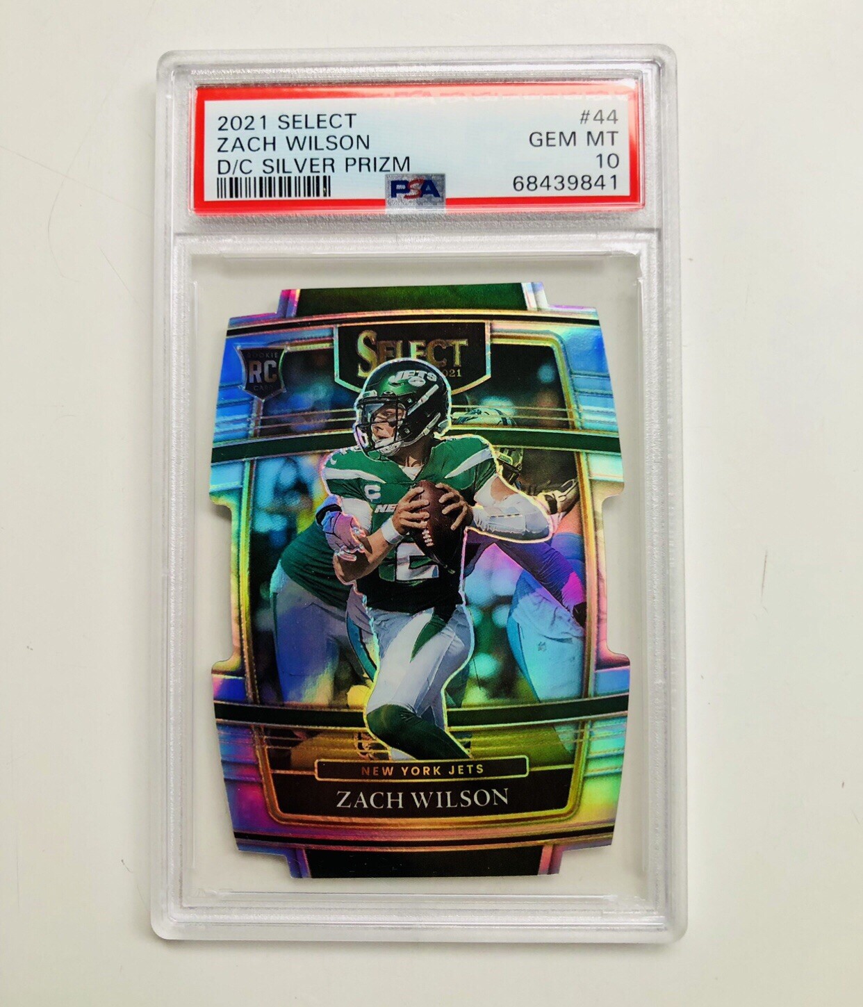 2021 Select ZACH WILSON Die Cut Silver Prizm Concourse RC #44 PSA 10 GEM MINT