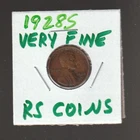 1928S    VERY FINE   LINCOLN CENT   VERY FINE  1928S /  RS COINS #217  FREE SHIP