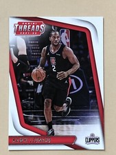 Kawhi Leonard 2021-22 Chronicles Panini Threads Basketball Card #80 Clippers