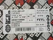 DISCHI MONO-LAM COR SP/PL D.115 GR 60 PEZZI 400