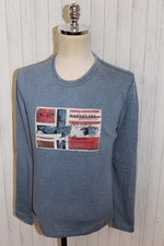 Men's NAPAPIJRI Big Logo Swetshirt Top Size M