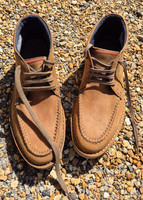 Clarks Men's Vargo Apron Ankle Boot / Mid Boot Tan UK8.5, Fit G
