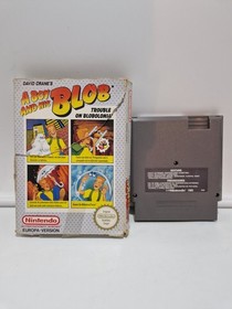 A Boy And His Blob - TROUBLE On Bloblonia - Nintendo NES EMBALAJE ORIGINAL - MUY USADO 