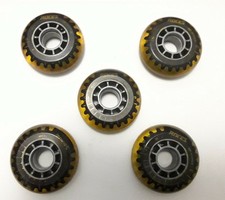 Roces N. 5 Ruote per Pattini in linea mm 70 densità 80A