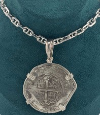 NUESTRA SENORA DE ATOCHA SOLID SILVER LARGE 8...