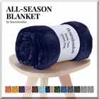 Ultra Soft Fleece Blanket All Seasons Blanket Air Condition Healthy Sleep Quilt
