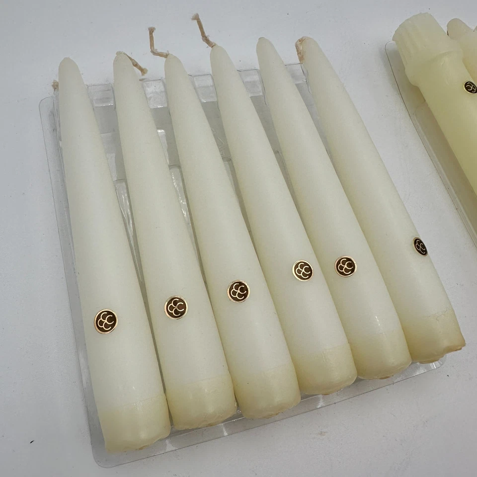 Partylite 复古无香晚餐蜡烛 2 套 6 件不同 Lengt — 第 3/4 张图片