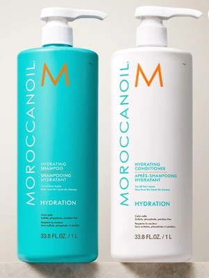 MOROCCAN OIL EXTRA VOLUME SHAMPOO & CONDITIONER, 33.8 OZ EACH - NEW