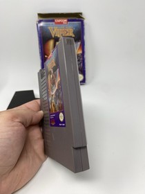 NES Nintendo CODE NAME VIPER Box & Game No Maunal Capcom Purple