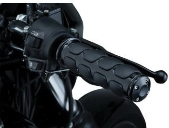 Empuñaduras Kuryakyn ISO - Negro Brillante Motocicleta Bicicleta de Calle 6337 kur6337 Foto 2 de 4
