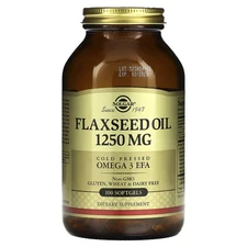 Flaxseed Oil, 1,250 mg, 100 Softgels